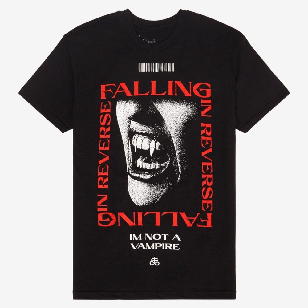 Falling In Reverse Vampire Boyfriend T-shirt Hot‎ Topic